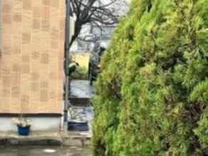 【初期消火】25日朝、気付いた家主が自ら消し止める　エアコン室外機から出火　消防到着前に消火　富山市婦中町