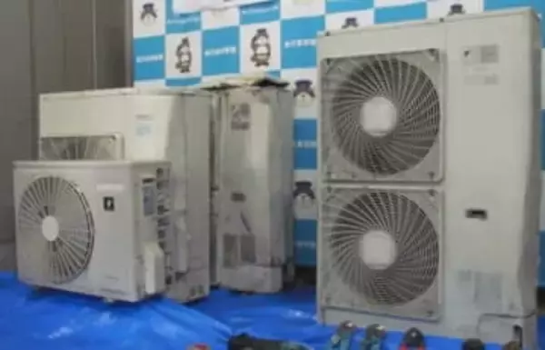 室外機を盗んだ疑い　ブラジル国籍の親族2人を再逮捕　金属の価格高騰で犯行加速か　金沢市でも余罪か