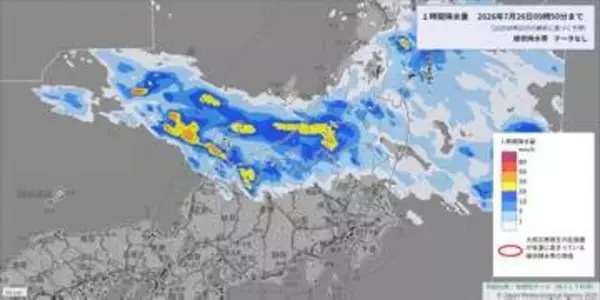 【大雨警戒】新潟と石川で1時間50ミリの非常に激しい雨の恐れ これまでの雨で地盤緩む所も きょう26日夕方にかけて土砂災害や氾濫に厳重警戒【降水と風のシミュレーション】