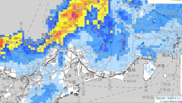 【大雪情報】東海地方　9日明け方にかけて雪の降る所があり平地でも大雪となる所が…三重県では警報級の大雪の可能性【雪と雨のシミュレーション】