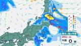 「東北 前線停滞で大気不安定続く あす26日にかけ「警報級大雨」の可能性も 土砂災害や河川増水に十分注意【降水と風のシミュレーション】」の画像1