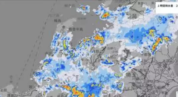 新潟県で猛烈な雨・1時間80ミリ予想 線状降水帯発生の恐れ 北陸で9日にかけて警報級大雨注意　富山県でも雷を伴った激しい雨が降り大雨となる所も…