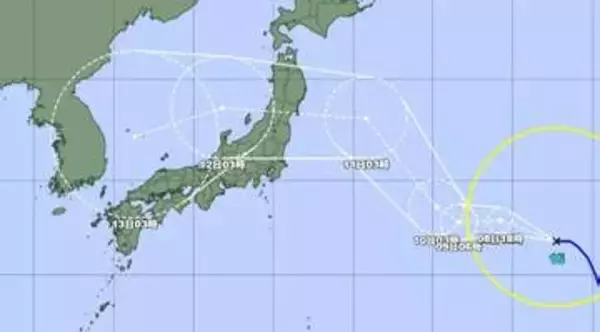大型台風15号が「珍しい逆走ルート」 11日〜12日にかけ日本接近・通過へ【雨と風のシミュレーション】