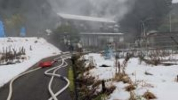 氷見市岩瀬の住宅火災…30代女性がのどの痛みで搬送、軽症とみられる　富山