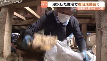 記録的大雨から1か月 氷見でハトムギ収穫「復興に向けた力に」災害ボランティアの復旧活動続く 富山