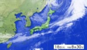 北陸地方　18日夜遅くにかけ大気の状態が非常に不安定　落雷、竜巻などの激しい突風、ひょう、急な強い雨に警戒