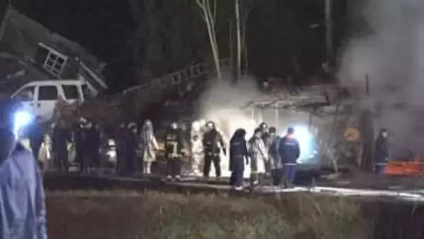 物置が全焼 出火当時所有者は外出中 富山市八尾町