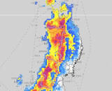 「【気象情報】東北日本海側　23日夕方にかけ大雪に　24日朝までに最大60cmの降雪予想　24日未明から夜遅くにかけても大雪に【雪と雨のシミュレーション】」の画像1