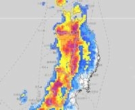 【気象情報】東北日本海側　23日夕方にかけ大雪に　24日朝までに最大60cmの降雪予想　24日未明から夜遅くにかけても大雪に【雪と雨のシミュレーション】