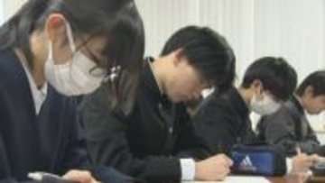 志望校合格へ…年末年始も返上　学習塾で特別授業　中学・高校・大学の受験生約850人が机に向かう　富山