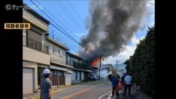 火元は「1階勝手口付近」と判明【実況見分】店舗住宅など4棟焼失の火事、 約165平米が全焼もけが人なし　富山・黒部市