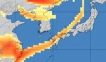 【黄砂】中国地方　22日夜から23日にかけて広い範囲で黄砂が予想　所によっては視程５キロメートル未満に【黄砂予測3時間毎】