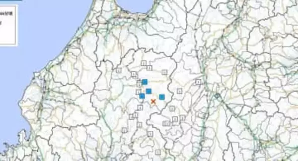 岐阜・高山市で震度2　富山県内での揺れは観測されず