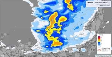 【大雨・突風警戒】富山県で「非常に激しい雨」の恐れ 24時間雨量120ミリ予想 レベル３土砂災害警報を氷見市、小矢部市、南砺市に発表　県西部では土砂災害に警戒　浸水・突風にも注意・警戒を【雨と風のシミュレーション】