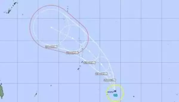 【台風情報】トラック諸島近海で台風18号(ソウデル)発生 発達しながら北上し24日には「強い」勢力で日本の南へ進む恐れ【雨と風のシミュレーション】