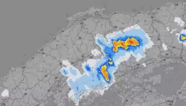 【大雨情報】1時間に40mm“激しい雨”のおそれ…土砂災害の危険度が急激上昇 広島県にレベル4土砂災害警戒情報【雨と風のシミュレーション】