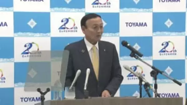 富山市の人口年内に40万人割れか　藤井市長「減るにしても緩やかに」　AI活用とデジタル化で子育て環境改善へ