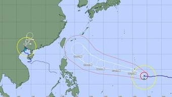 【台風情報】今後の進路は？日本への影響は？　9号は猛烈な勢力、時速約10キロで西進　最大瞬間風速は75m【雨風シミュレーション】