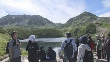 立山黒部アルペンルート　お盆期間の入り込み6万2500人に　「みくりが池越しの立山連峰」若い世代中心に広く認知　富山
