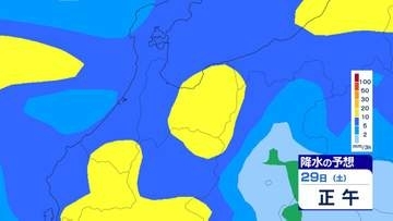 【大雨警戒】富山　30日朝までに最大120mm”猛烈な雨”　氷見は降り始めから488.0mm観測　少雨でも土砂災害警戒【雨のシミュレーション】