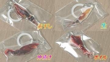 「生」「ボイル」「素干し」…調理法別にデザインされた “ホタルイカ”　滑川市のホタルイカ愛が爆発したユニークなカプセルトイ「なめガチャ」