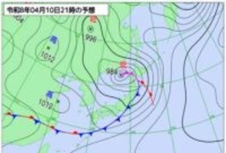 【気象情報】10日は西日本・東日本で大気不安定に…落雷や竜巻、急な強い雨に警戒　積乱雲接近時の避難など安全確保の徹底を【雨と風のシミュレーション】