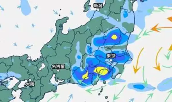 【大雨警戒】関東南部で24時間100ミリの雨予想 きょう26日夜遅くまで地下施設浸水・河川氾濫に警戒 警報級大雨のエリア拡大の恐れも【降水と風のシミュレーション】