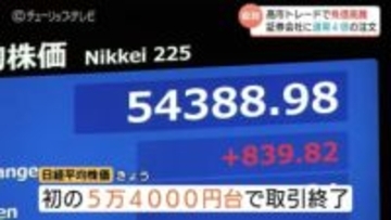 日経平均5万4000円台の歴史的高値に…高市政権の積極財政期待で買い殺到、防衛、レアアース関連銘柄が急騰する背景と今後の展望