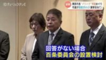 黒部市長のパワハラアンケート、回答の55％「受けた」➡市議会が内容開示求める➡市側は地方自治法を根拠に拒絶➡百条委員会設置の可能性も