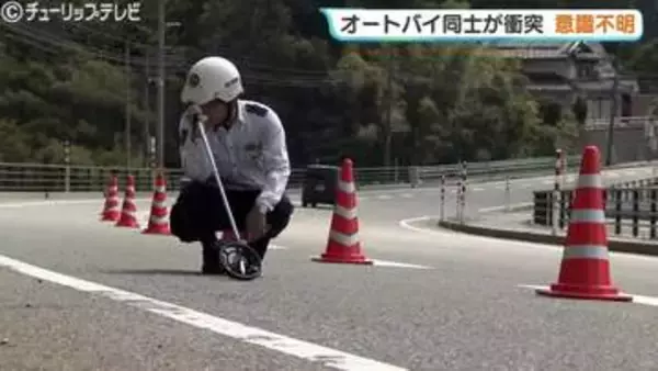 国道でバイク同士が事故 身元不明の男性1人が意識不明の重体 雨で路面がぬれたカーブで正面衝突か 富山