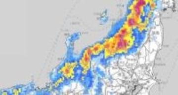 【大雪情報】北陸地方は21日から25日頃にかけて大雪による交通障害に注意・警戒を　22日朝まで新潟山沿いで100センチの降雪予想【雪と雨のシミュレーション】