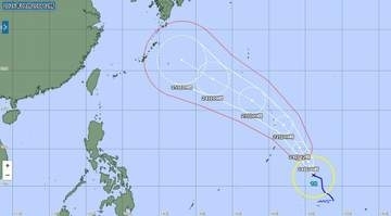 【台風情報】台風18号（ソウデル）23日（日）にも中心気圧935hPa「非常に強い」勢力で小笠原近海に達する見込み 24日（月）にも日本の南を北上【雨と風のシミュレーション】