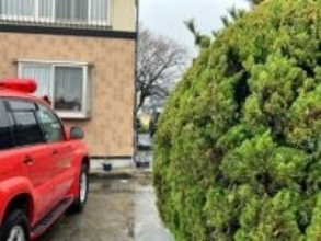 「エアコンの室外機から火が出ている」クリスマスの朝　郊外の住宅地で火事　富山市婦中町