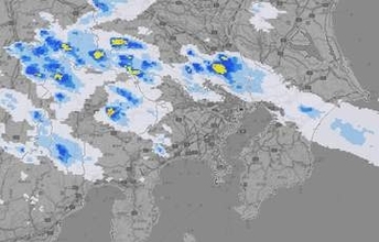 【大雨情報】関東甲信　1時間に最大80mm、猛烈な雨のところも　“警報級”の地域や期間が拡大可能性【雨と風のシミュレーション】
