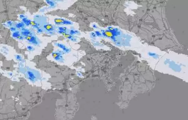 【大雨情報】関東甲信　1時間に最大80mm、猛烈な雨のところも　“警報級”の地域や期間が拡大可能性【雨と風のシミュレーション】