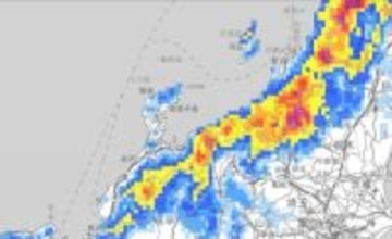 【気象情報】北陸地方は10日昼前～12日頃にかけて海上では非常に強い風が吹き海は大しけに　11日～12日頃にかけては山沿いや山地では大雪となり平地でも大雪となる所がある見込み　警報級の大雪となる可能性も【大雪と雪のシミュレーション】