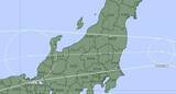 「【台風15号】11日夜〜12日午前に富山県へ最接近へ 激しい雨や強い風に注意・警戒【風と雨のシミュレーション】」の画像1