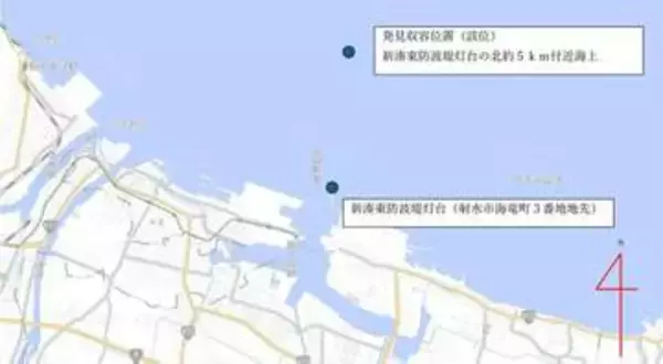 富山湾の沖合で女性の遺体　うつ伏せの状態で漂流、巡視艇が発見　死後相当な日数経過、身元と死因を調査
