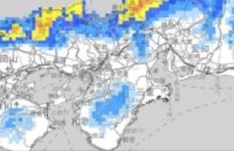 【大雪情報】近畿地方　24日夜のはじめ頃から再び大雪となる見込み　25日夕方までの24時間に多い所で北部で60センチ  中部で50センチ  南部で10センチ降雪予想【雪と雨のシミュレーション】