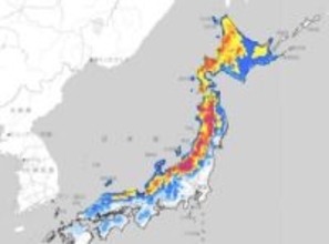 【気象情報】東北～西日本の日本海側中心 大雪のところも　最大で70cmの降雪予想　　25日にかけ強い冬型の気圧配置続く【雪と雨のシミュレーション】