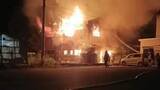 「【火事】未明の建設会社「丸倉建設」事務所で火事　50代男性従業員は避難し無事　警察と消防が午後から実況見分　富山・南砺市」の画像1