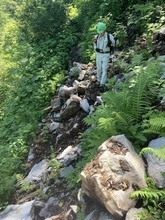 落差日本一 “称名滝” 間近に見られる「八郎坂登山道」通行止め　大雨で崩壊進む　富山・立山町