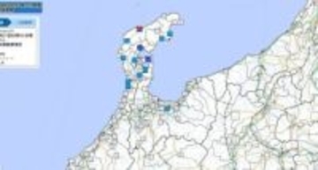 石川県能登地方で最大震度3の地震　富山市でも震度2を観測　津波の心配なし