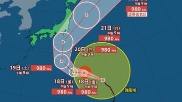 【台風情報】大型の台風25号（ドゥージェン）気になる進路予想…最大瞬間風速40mに発達、20日（日）夜に伊豆諸島近海へ【雨と風のシミュレーション】