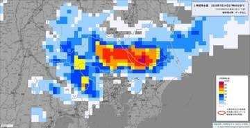 【天気の急変注意】関東甲信で1時間40ミリの激しい雨予想 今日24日午後は大気非常に不安定 竜巻など激しい突風や降ひょうにも注意【雨と風のシミュレーション】