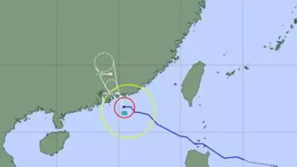 【台風情報】「強い」勢力の台風12号　南シナ海を西北西へ進む　26日昼には中国・華南へ　27日には温帯低気圧に変わる見込み【降水と風のシミュレーション】