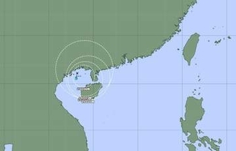 【台風のたまご】23日にも台風に発達へ…トンキン湾付近でほとんど停滞する見通し　26日に再び熱帯低気圧へ【雨と風のシミュレーション】