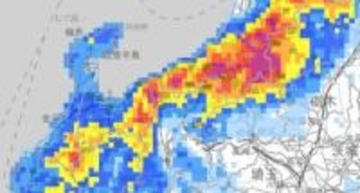 【気象情報】北陸地方の上空にマイナス36℃以下の強い寒気　23日（金）夜にかけて大雪による交通障害に警戒　【雪と雨のシミュレーション】