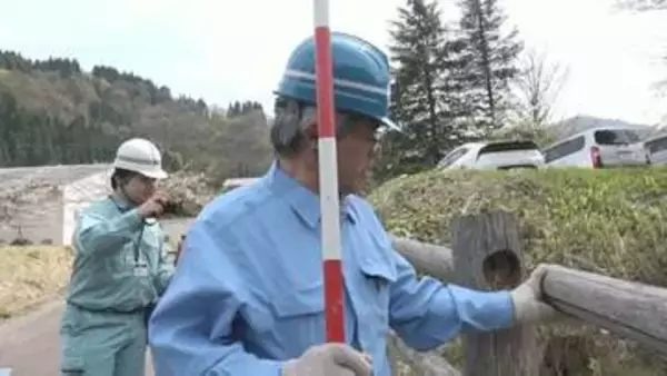 地面の陥没や柵の損壊も…レジャーシーズン前に「砂防公園」を安全点検　15か所の不具合判明　富山