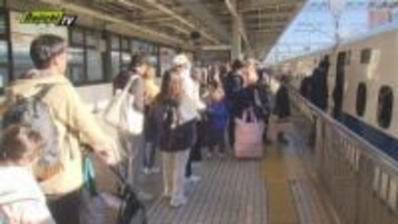 正月休みのＵターンラッシュ鉄道でピーク迎える　混雑は4日も続く見込み（静岡）